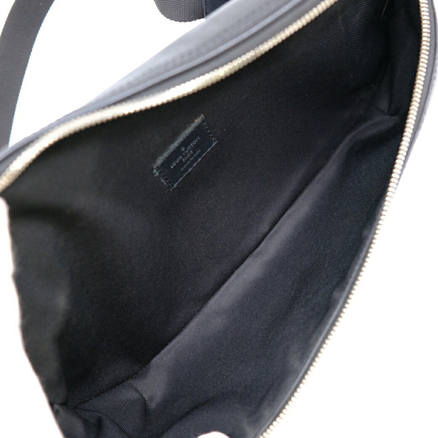 Sleek Leather Circle Fanny Pack