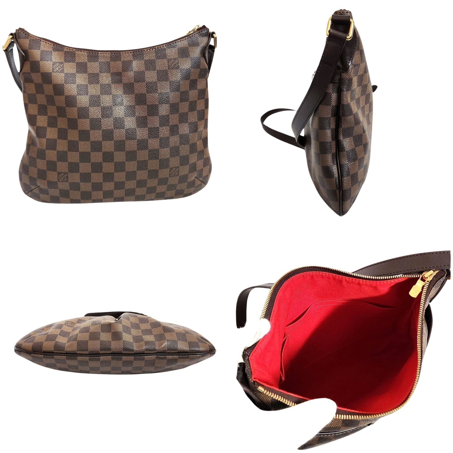 Damier Ebene Canvas Shoulder Bag