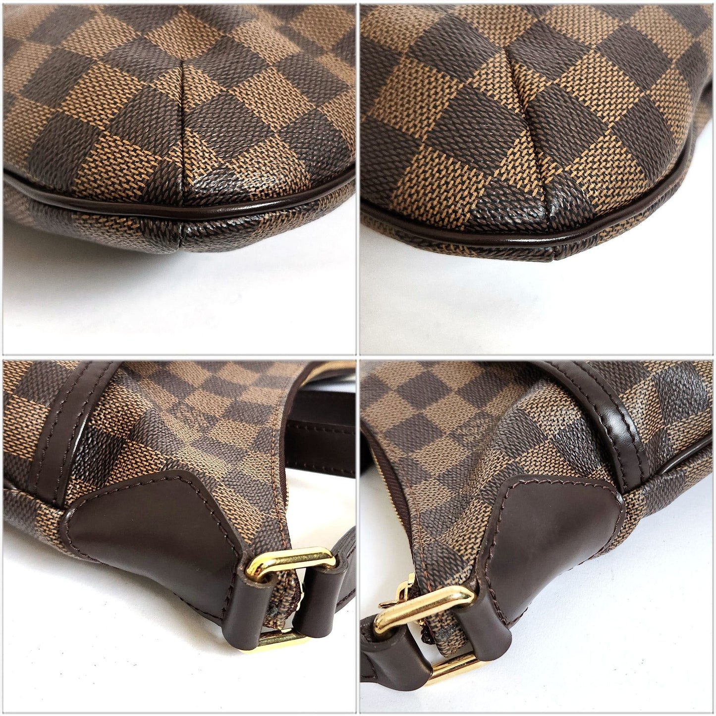 Damier Ebene Canvas Shoulder Bag