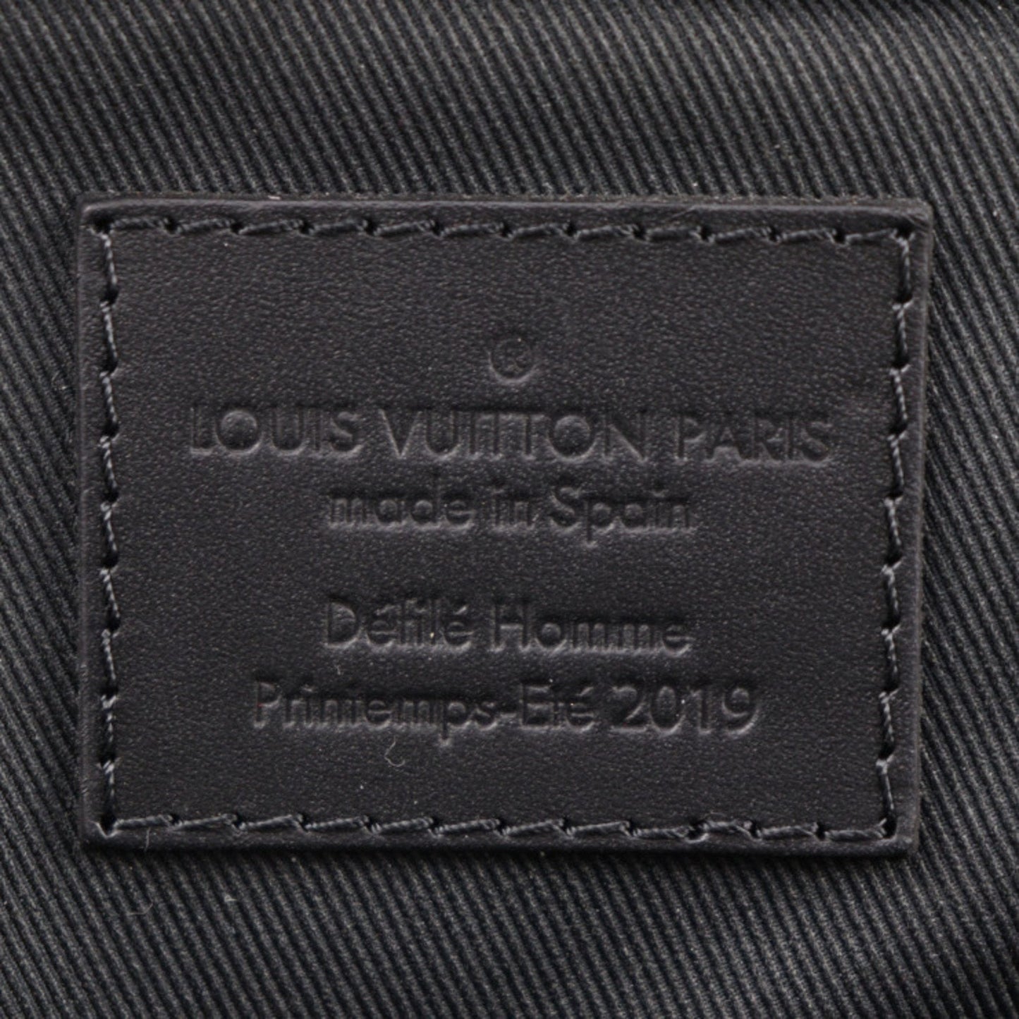 Versatile Monogram Leather Utility Bag