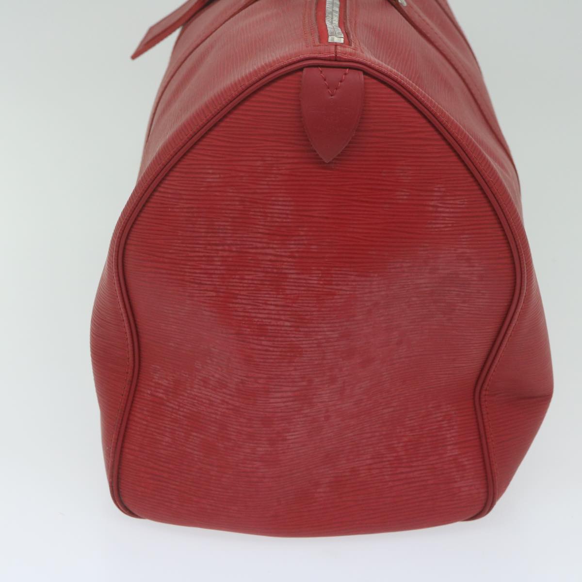Vintage Epi Leather Travel Bag with Gilded Metal Finishes