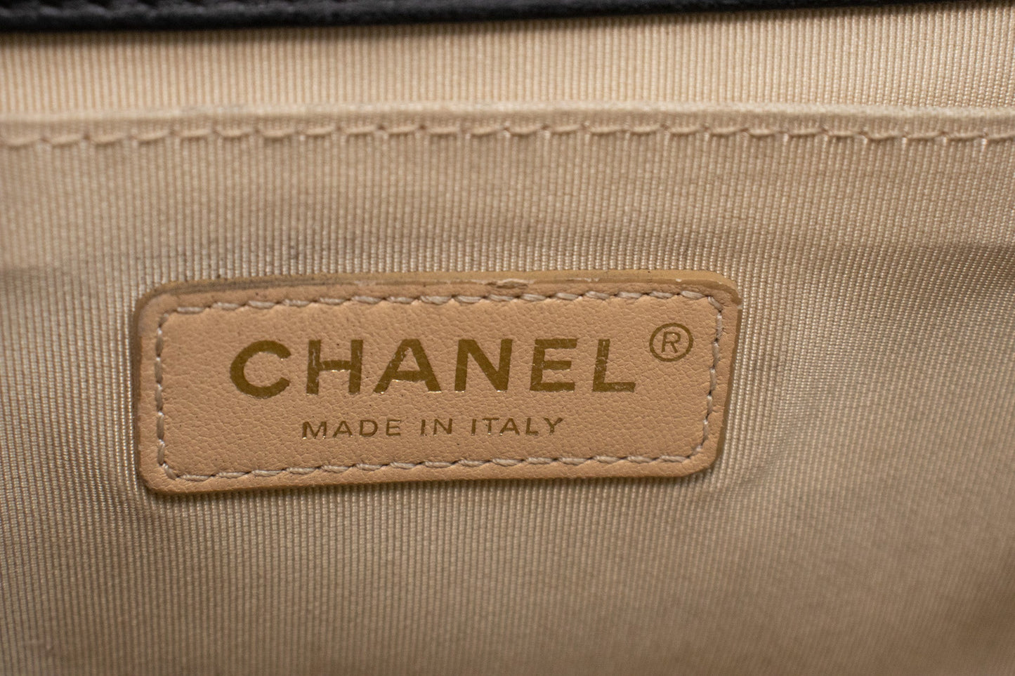 Chanel Luxury Black Leather Shoulder Bag