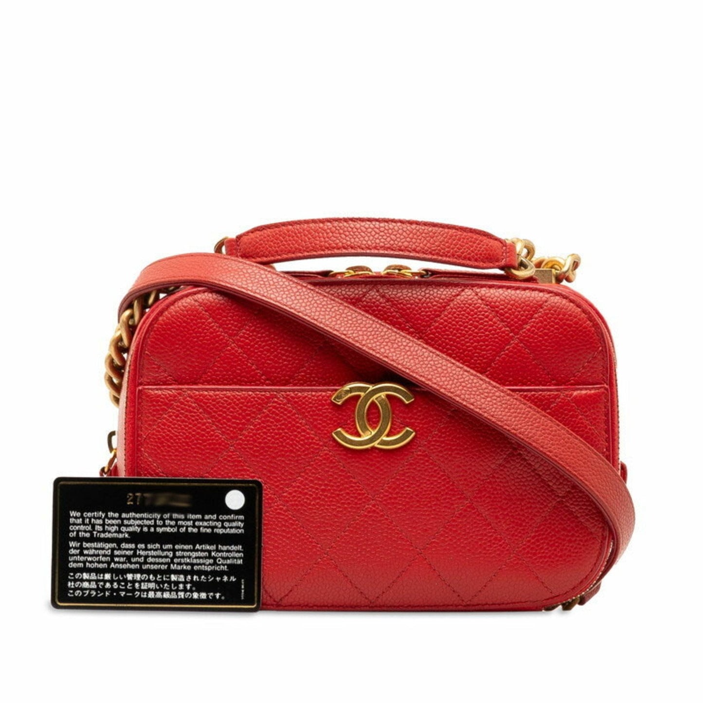 Chanel Padded Leather Handbag in Good Condition
