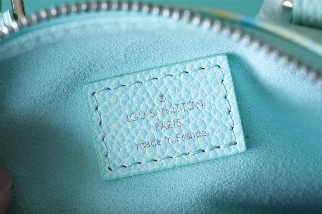 LV Nano Speedy Monogram Empreinte Vert D’eau Green For Women,  Shoulder And Crossbody Bags 16cm/6.3in LVÃ‚Â 