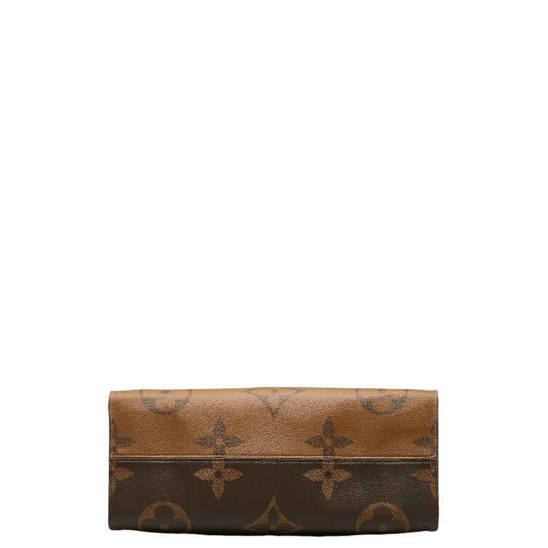 LOUIS VUITTON Louis Vuitton Monogram Giant Reverse M45320 Handbags PVC/Leather Brown