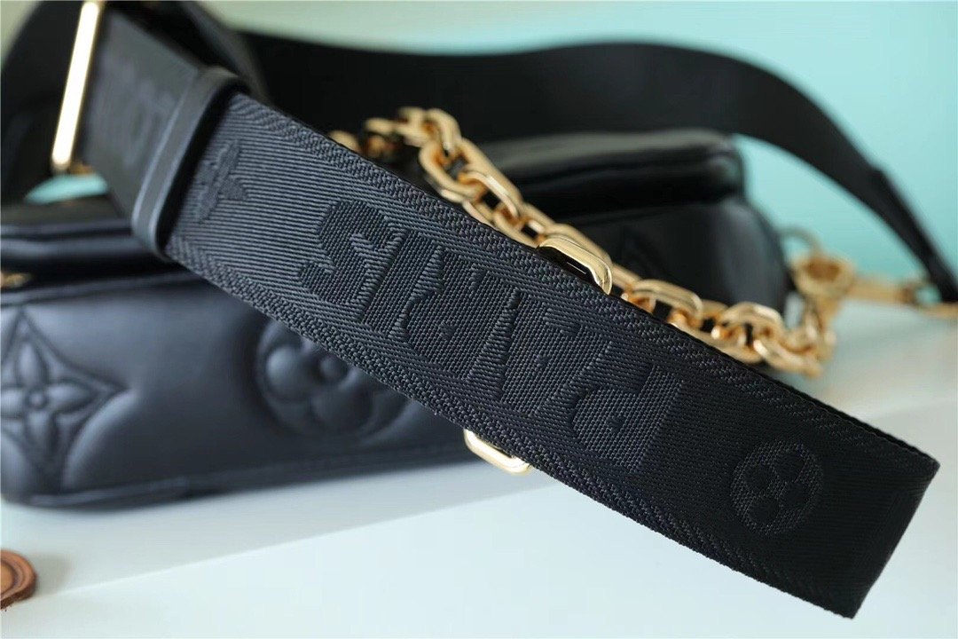 LV Wallet On Strap BuGLAMIlegram Monogram In Wallets and Small Leather Goods For Women M81398 7.9in/20cm LV M81398