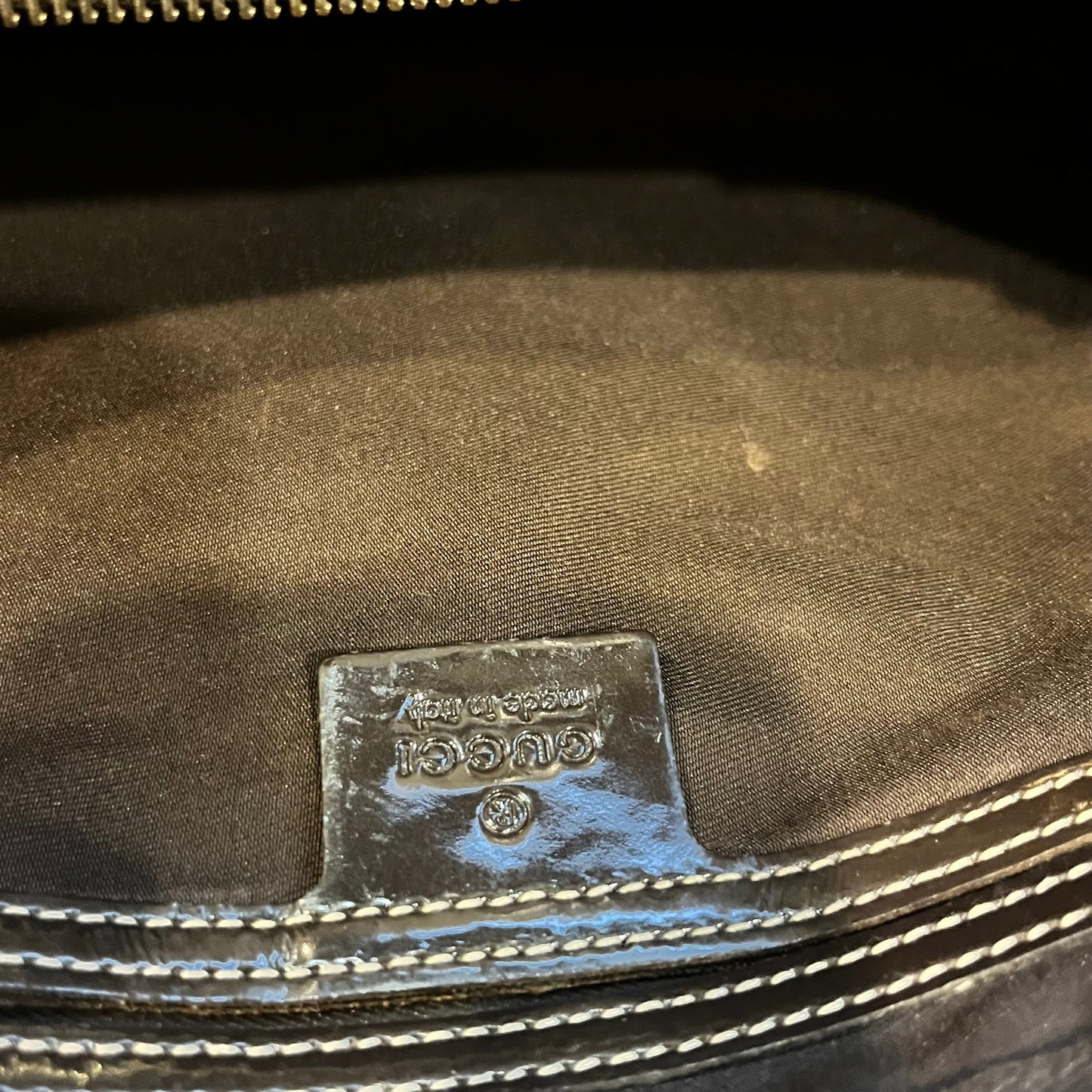 GUCCI Joy Boston Medium GG Coated Canvas Satchel Bag