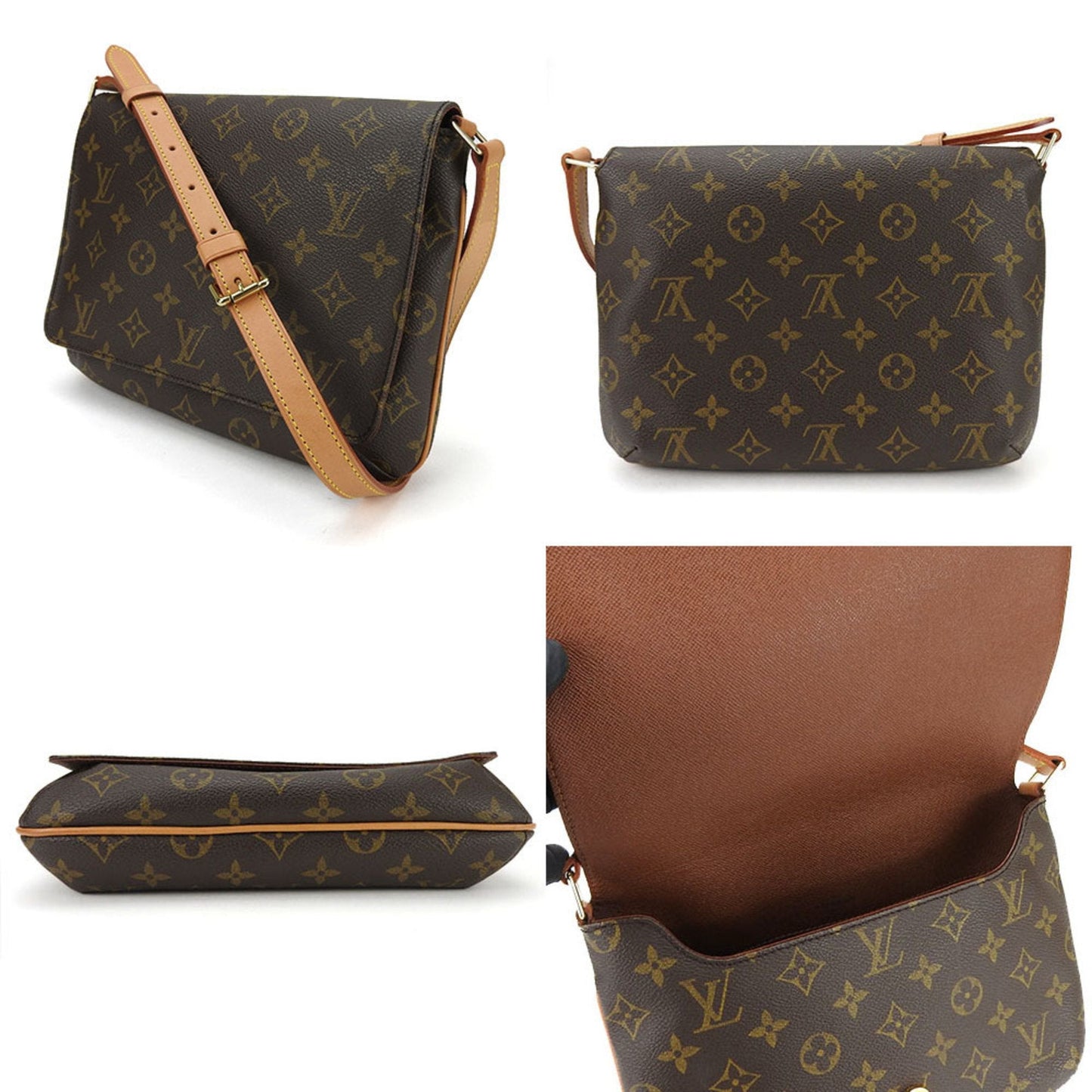 Louis Vuitton Musette Tango  Canvas Shoulder Bag ()