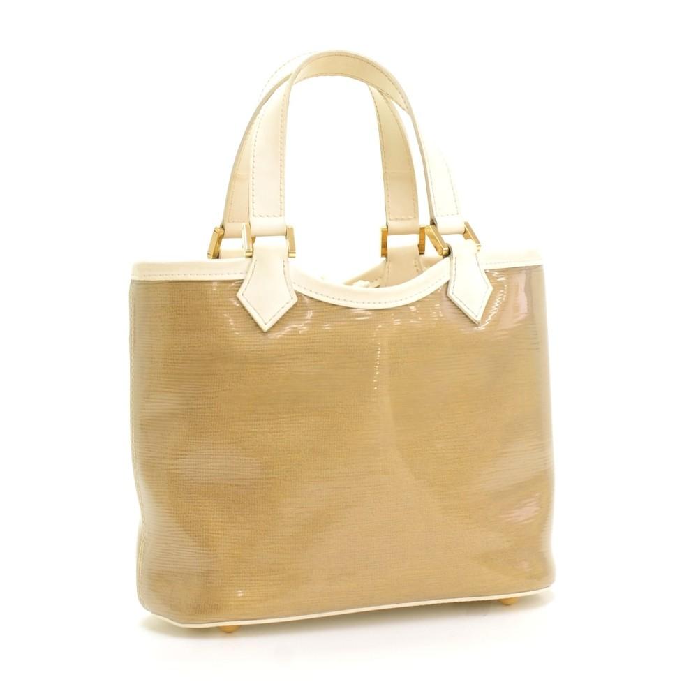 Louis Vuitto Lagoon Vinyl and Terry Cloth Beach Bag