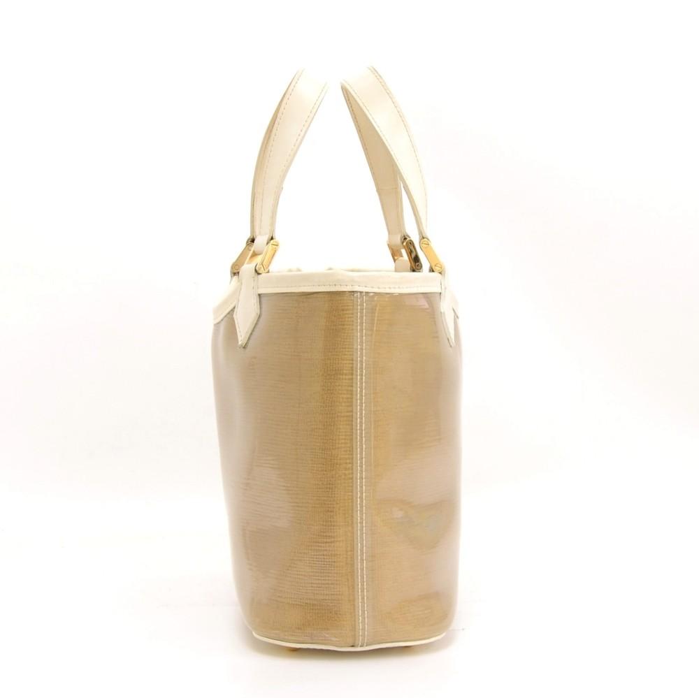 Louis Vuitto Lagoon Vinyl and Terry Cloth Beach Bag
