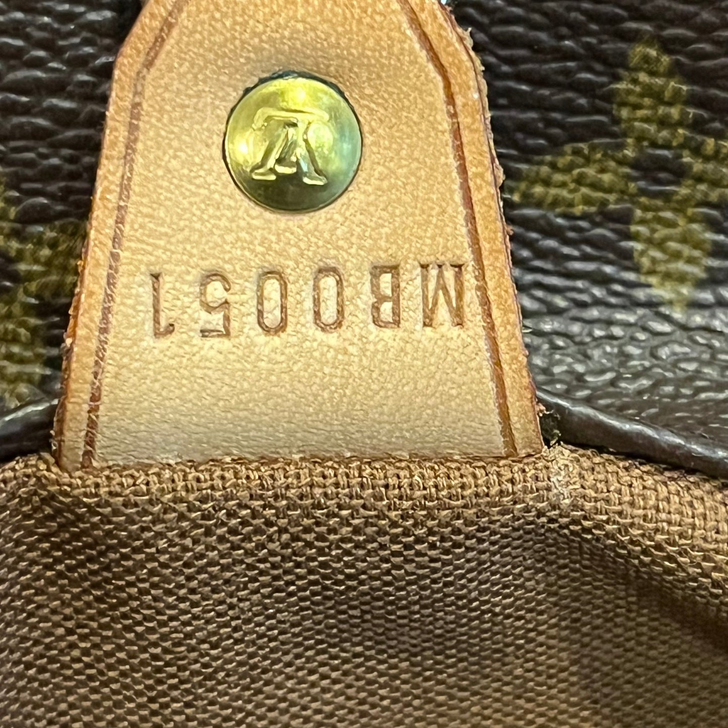 LOUIS VUITTON Sac Shopping Monogram Canvas Vintage Tote