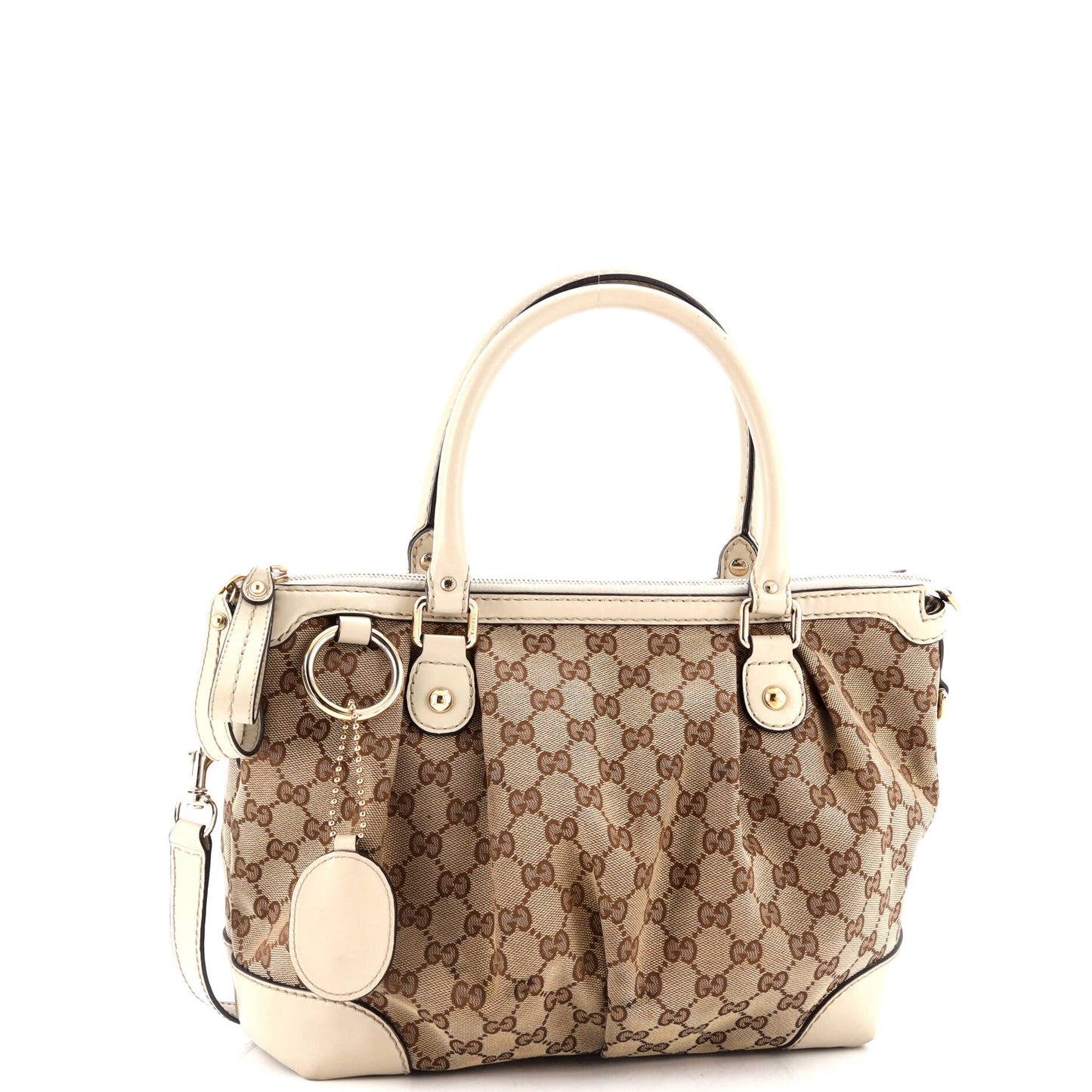 Sukey Top Handle Satchel GG Canvas Medium