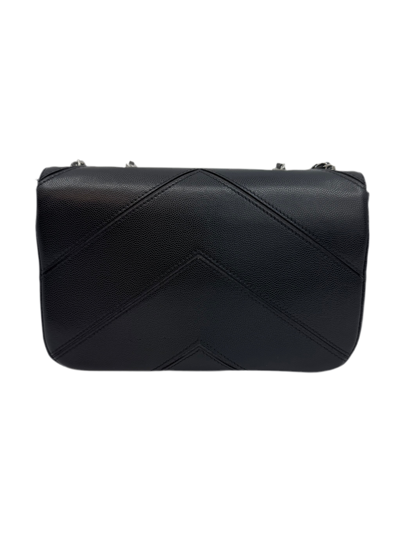 Chanel Chevron Enameled Crossbody