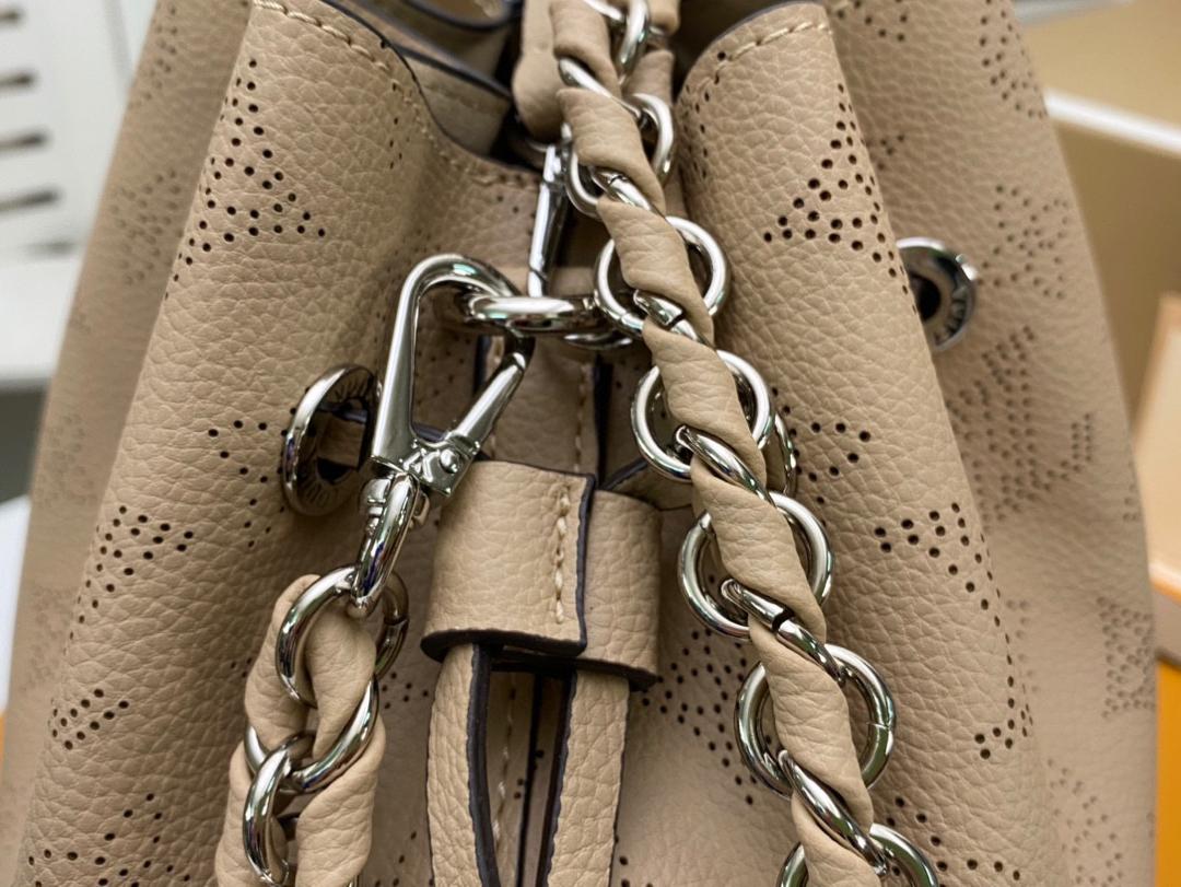 LV Bella Bucket Bag Mahina Galet Grey For Women, WomenÃ¢â‚¬â„¢s Handbags, Shoulder And Crossbody Bags 7.5in/22cm LV M57201