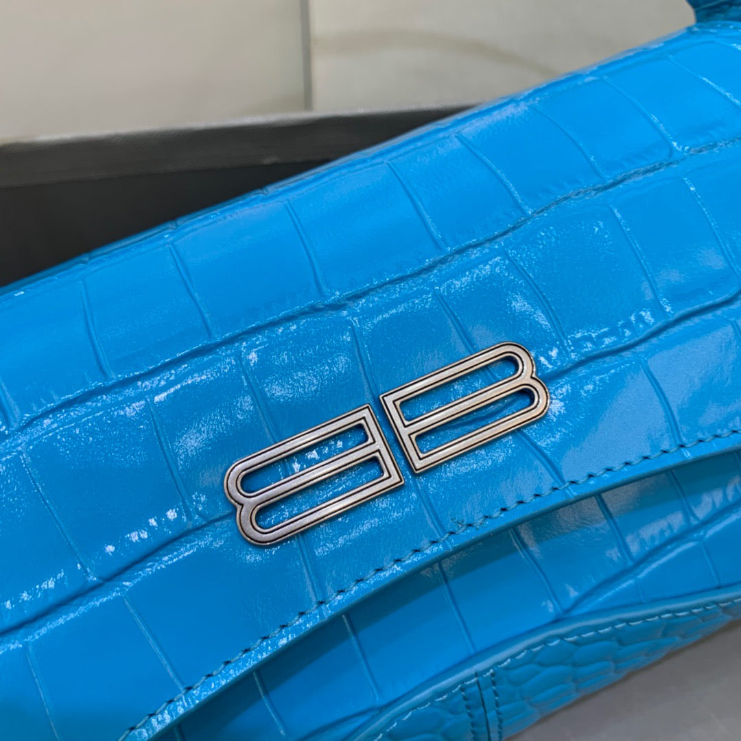Balen XX Small GlamIap Bag Box Blue, For Women,  Bags 10.6in/27cm 6956452108Y4624