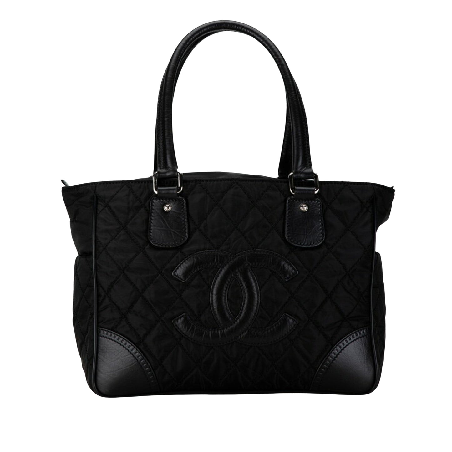 Chanel Quilted Nylon Tote Bag