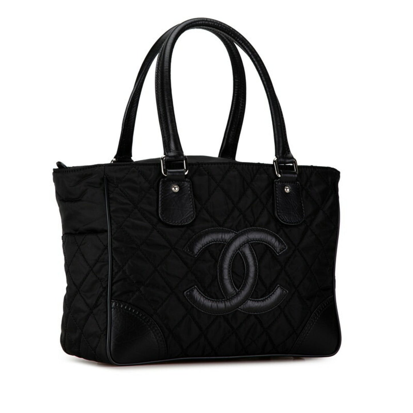 Chanel Quilted Nylon Tote Bag