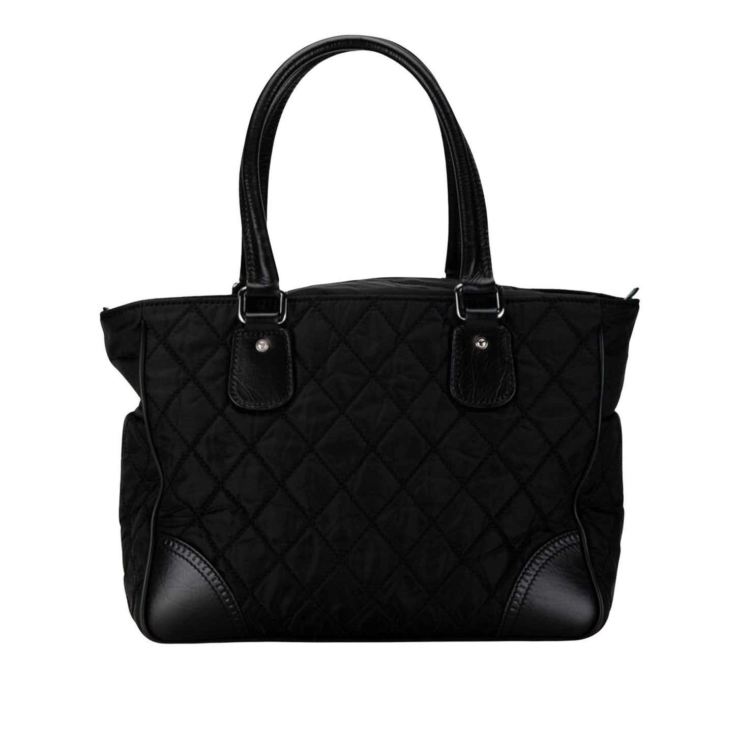 Chanel Quilted Nylon Tote Bag