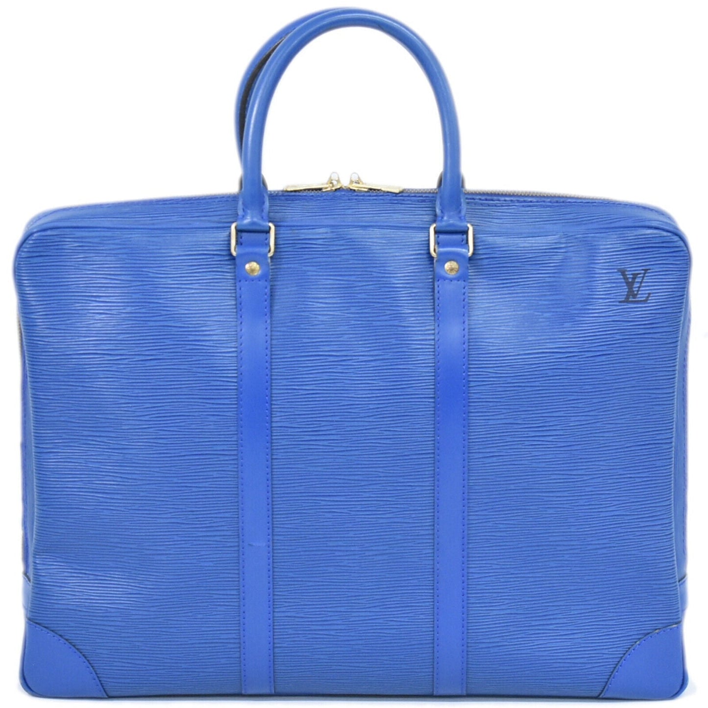 Epi Leather Portfolio Blue M54402