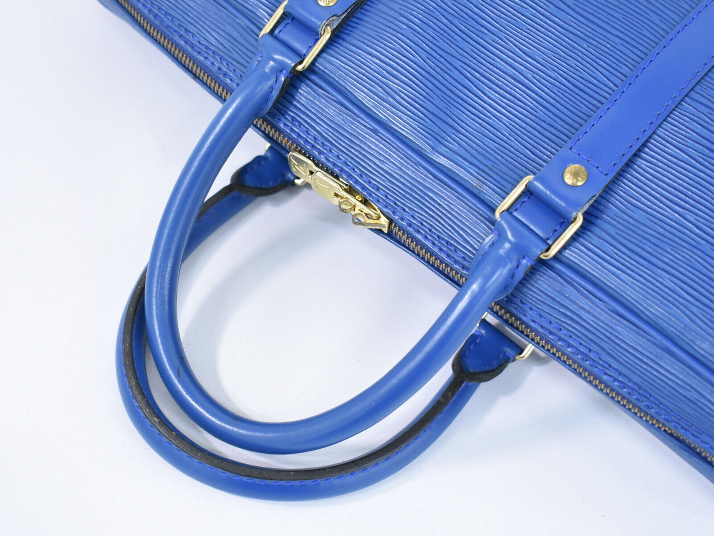 Epi Leather Portfolio Blue M54402
