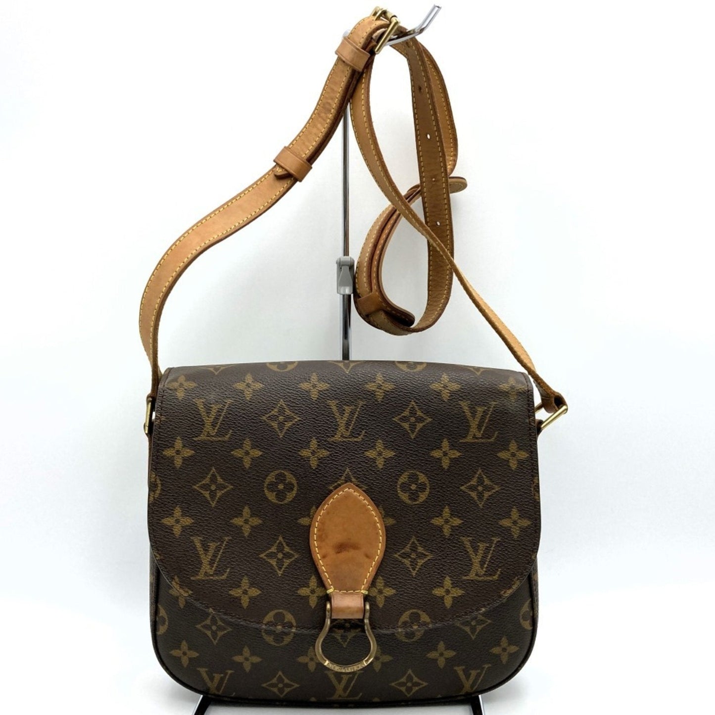 Monogram Canvas Pochette Cle Shoulder Bag