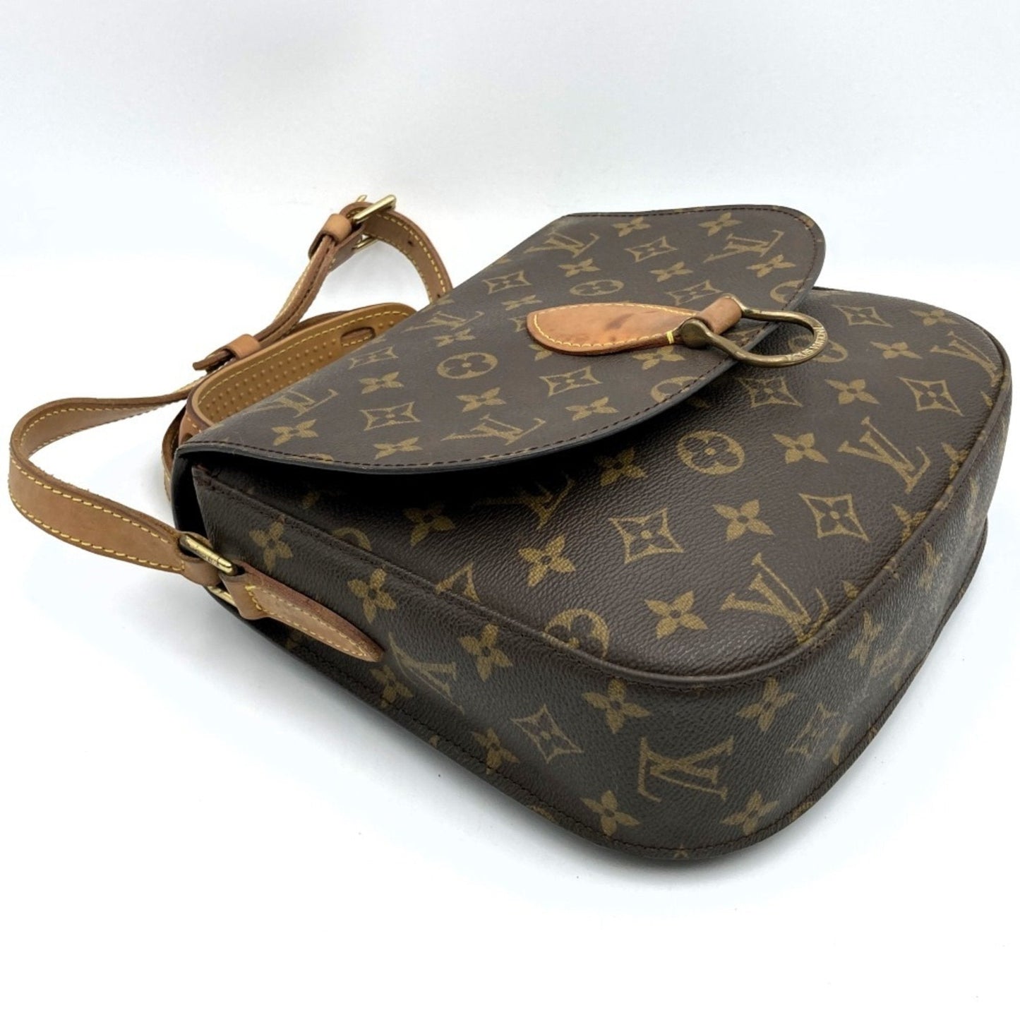 Monogram Canvas Pochette Cle Shoulder Bag
