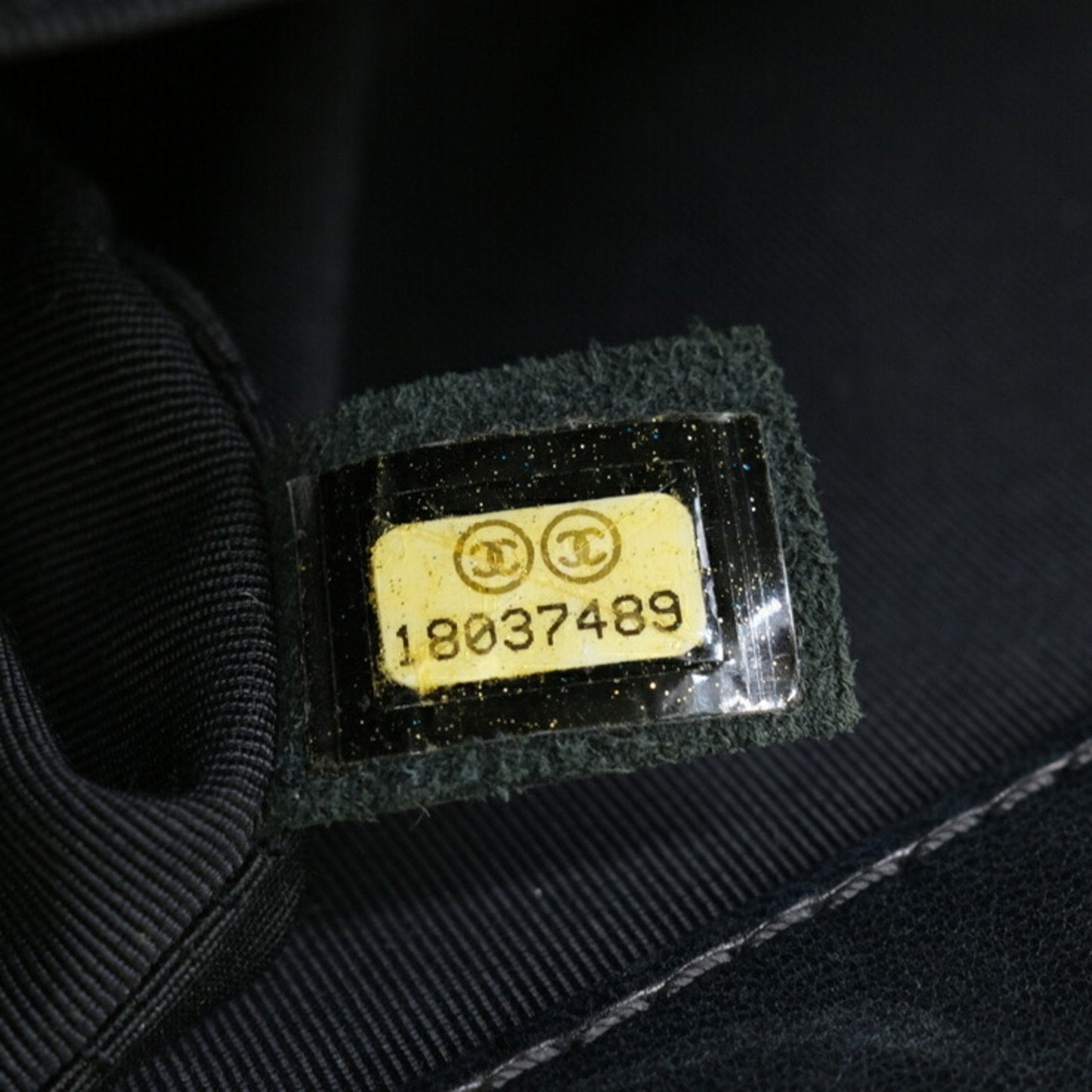 Chanel Boy Chanel Shoulder Bag BlueBlack