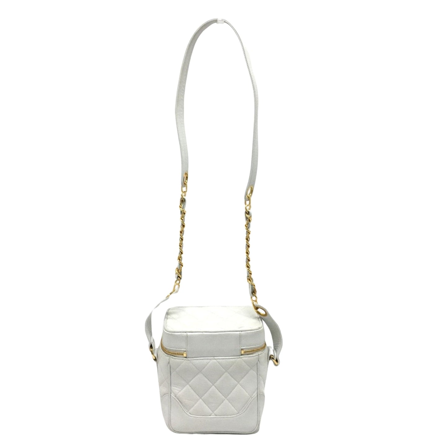 Chanel Vintage Quilted Leather Box Bag