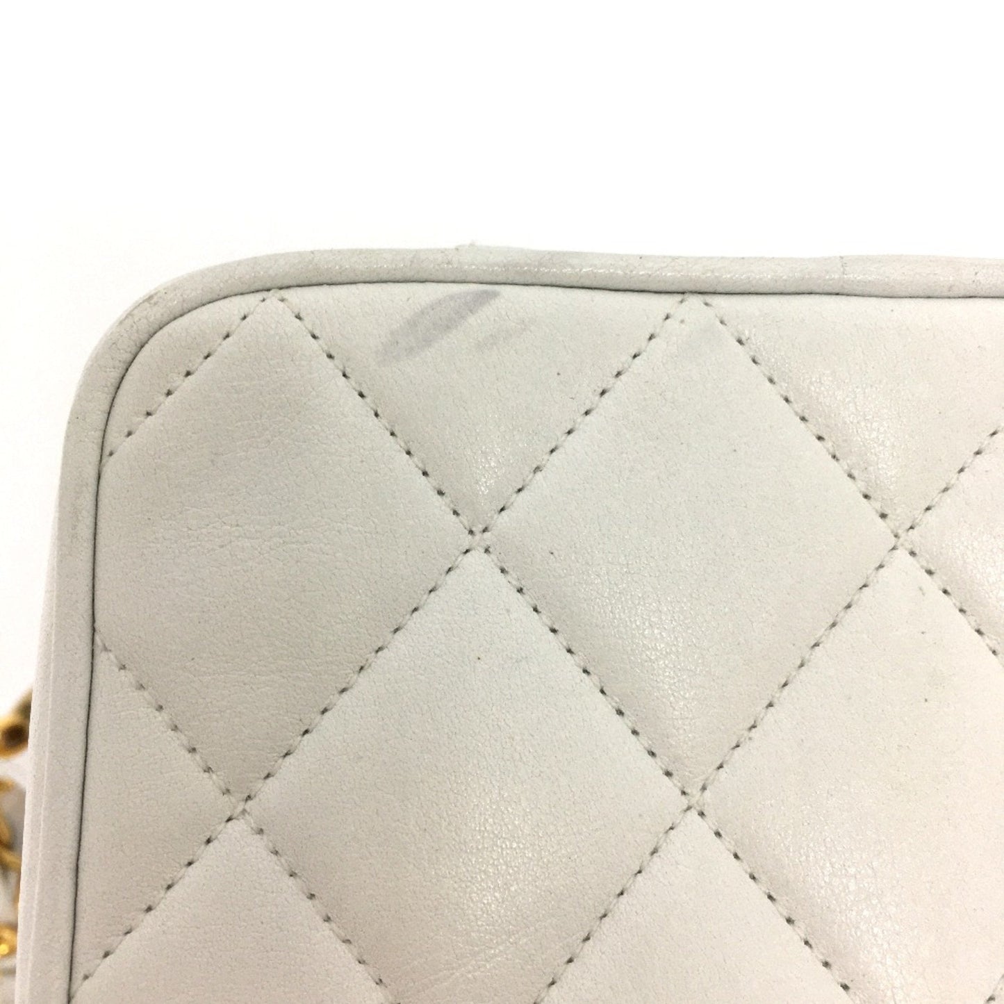 Chanel Vintage Quilted Leather Box Bag