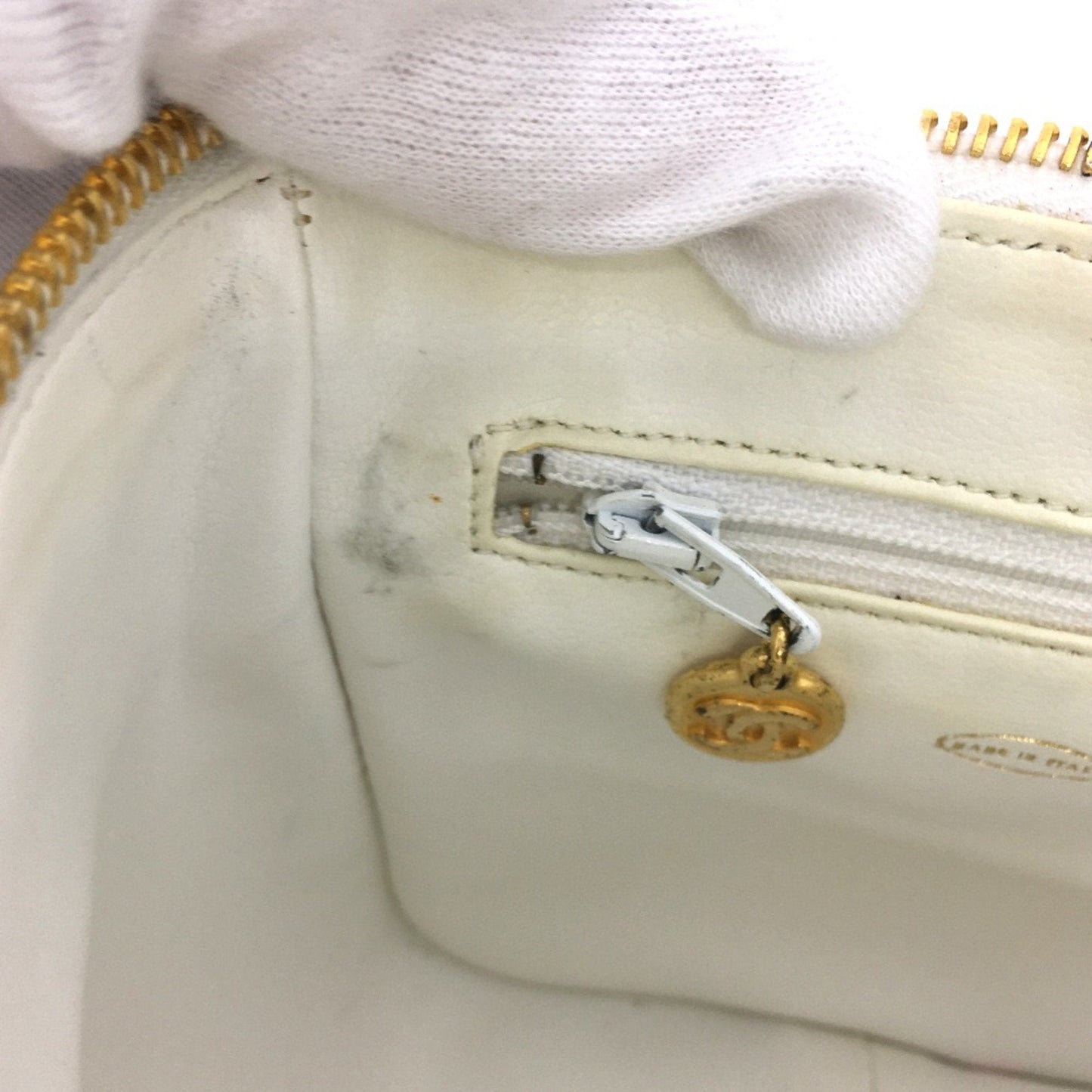 Chanel Vintage Quilted Leather Box Bag