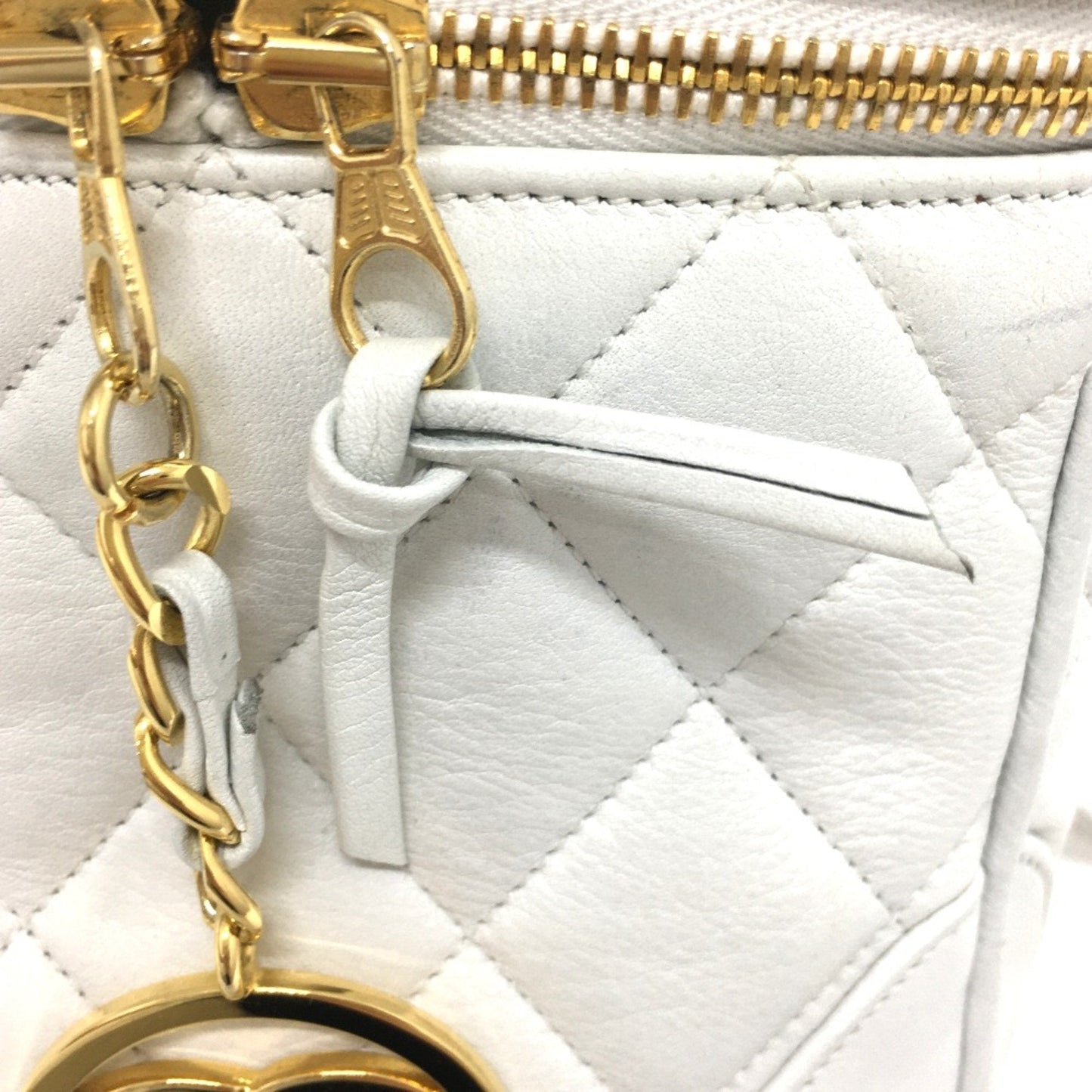 Chanel Vintage Quilted Leather Box Bag