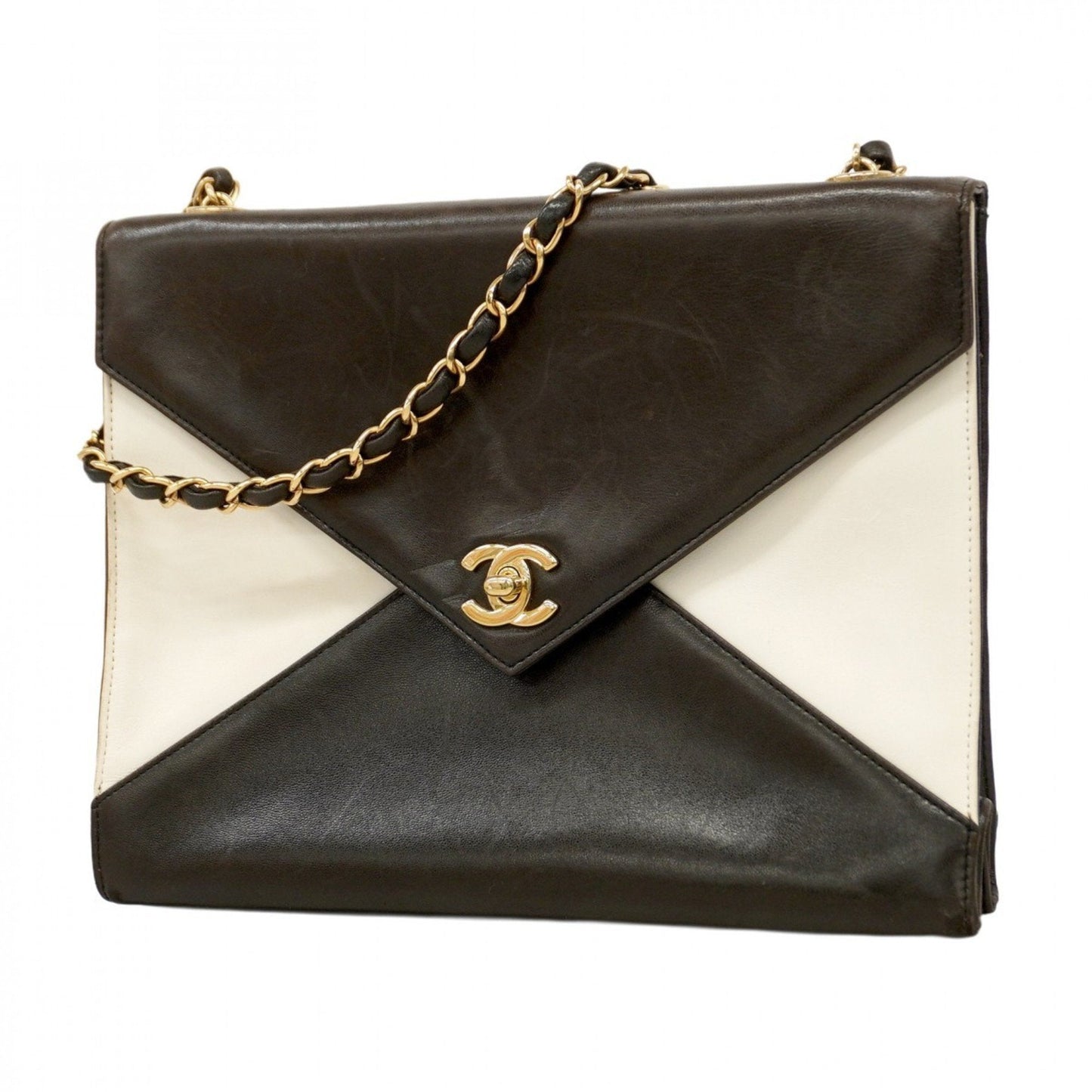 Chanel Classic Flap TwoTone Shoulder Bag