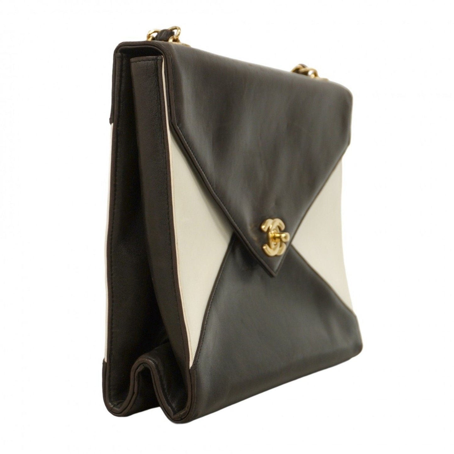 Chanel Classic Flap TwoTone Shoulder Bag