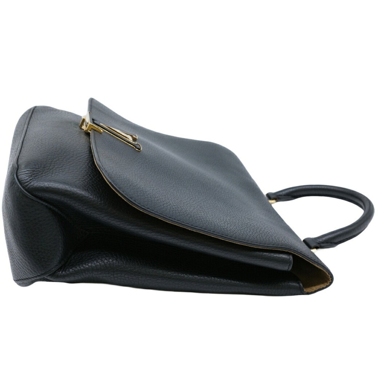 LV Pochette Black Leather