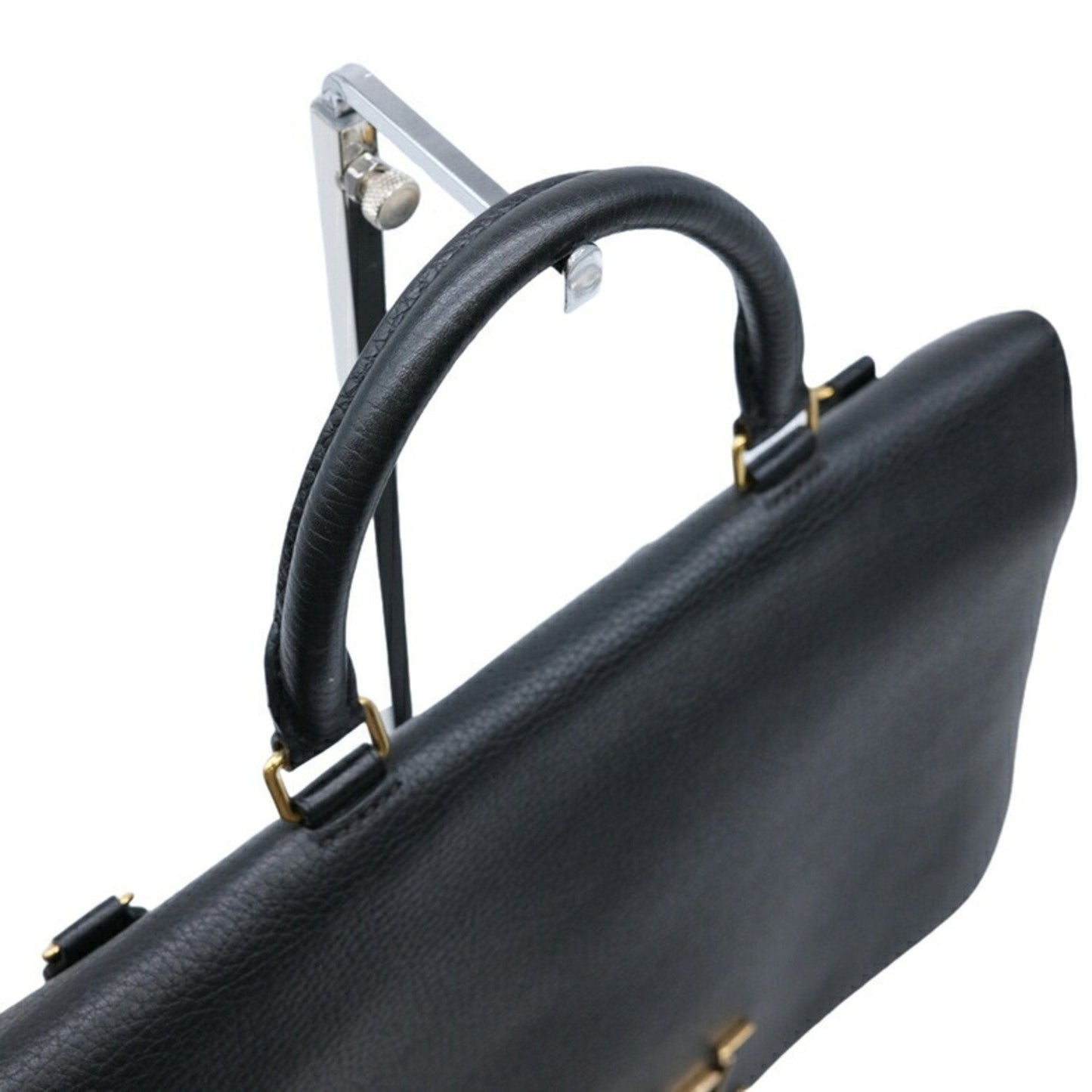 LV Pochette Black Leather