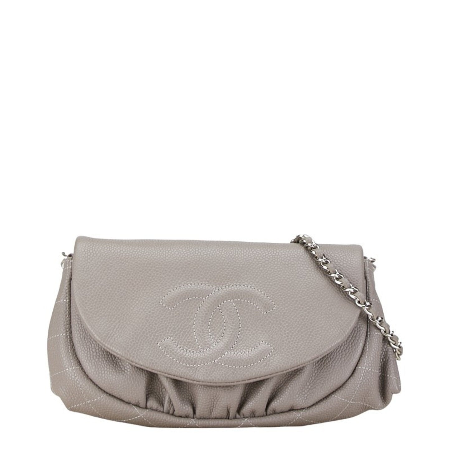 Chanel Classic Flap Bag Grey