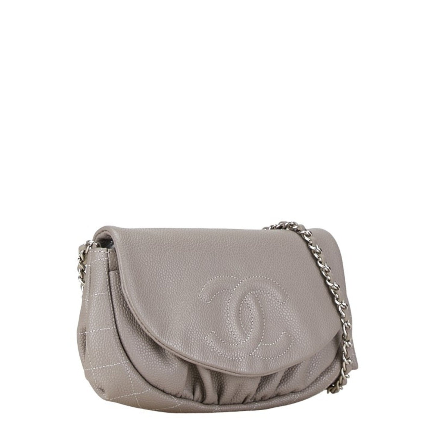 Chanel Classic Flap Bag Grey