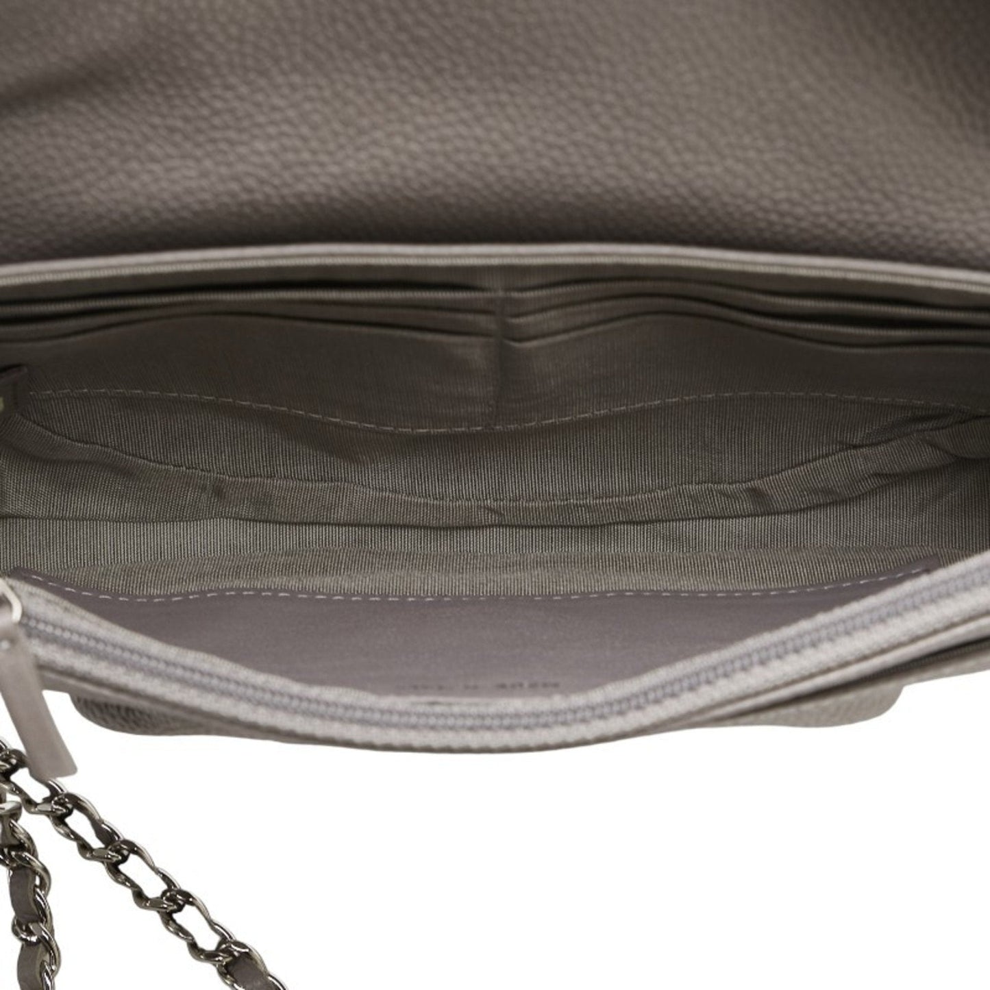 Chanel Classic Flap Bag Grey