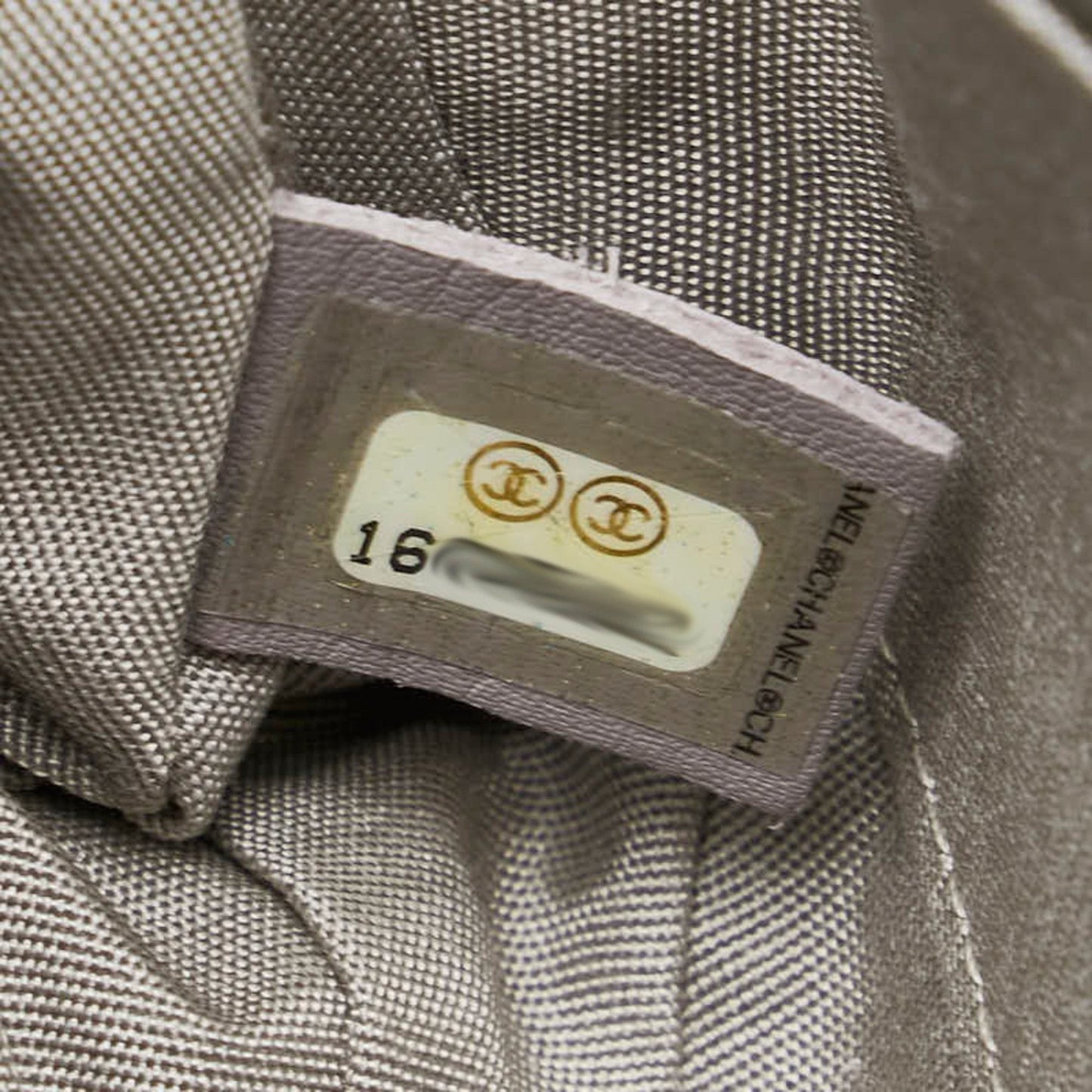 Chanel Classic Flap Bag Grey