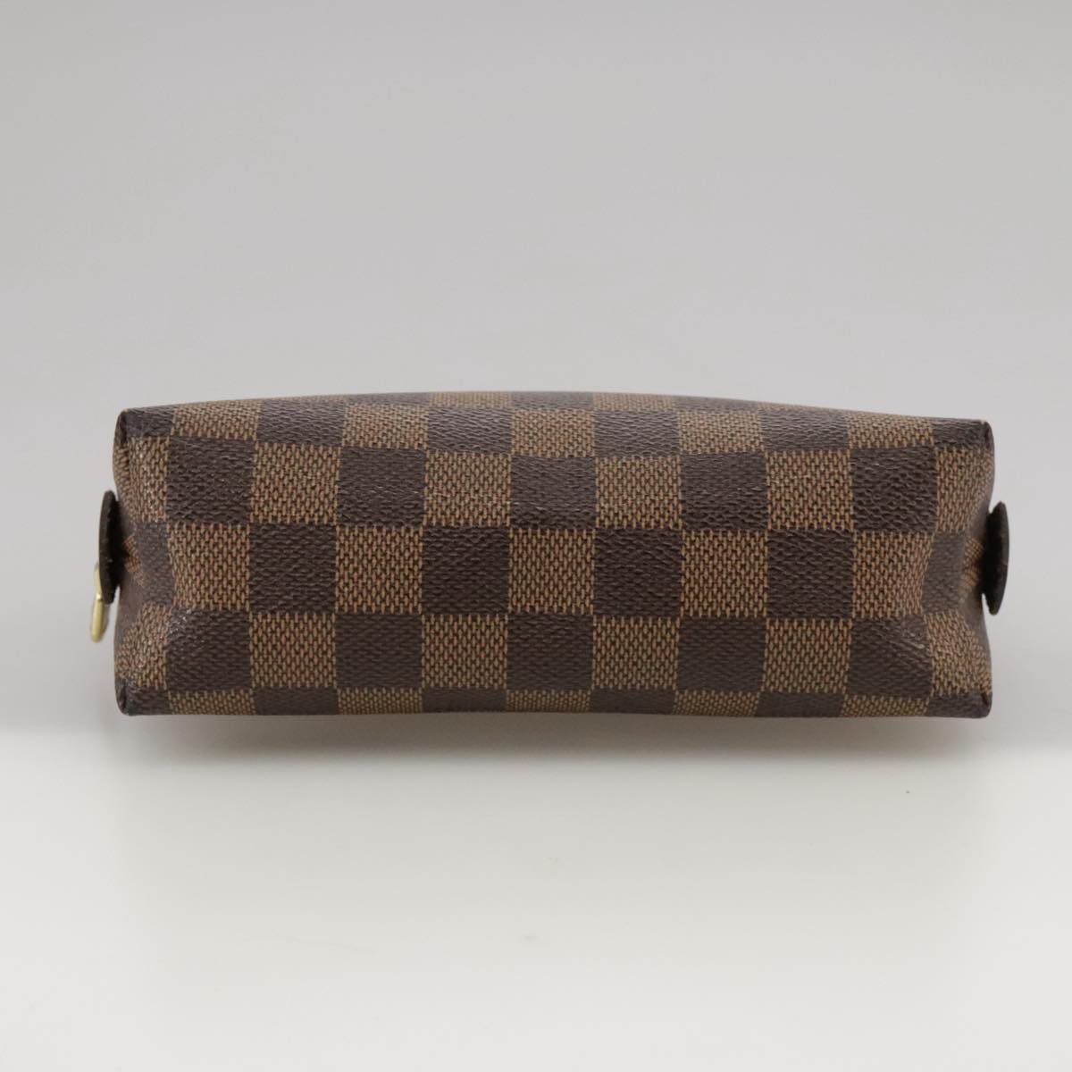 Cosmetic Pouch Damier Ebene Canvas