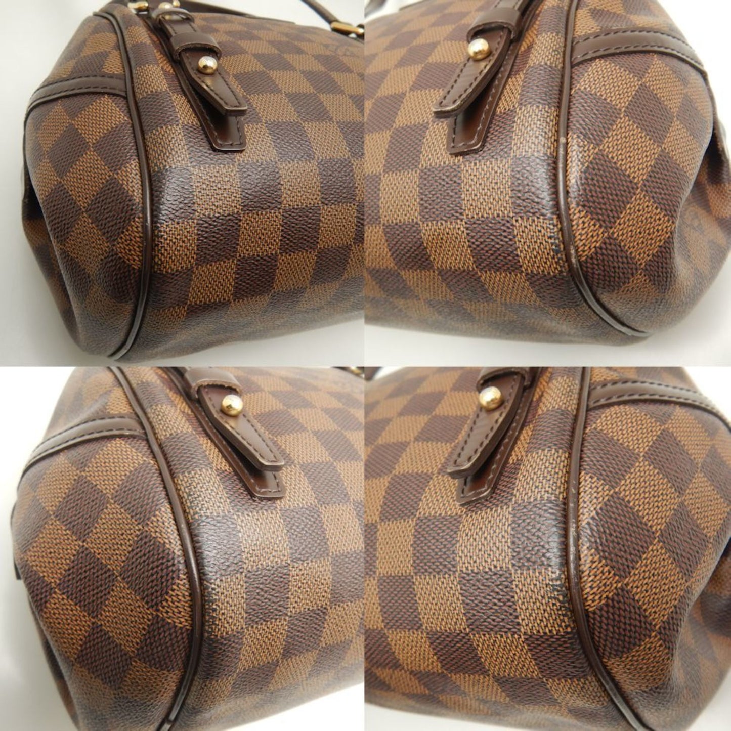 Elegant Canvas Rivington Handbag with Metal Fittings