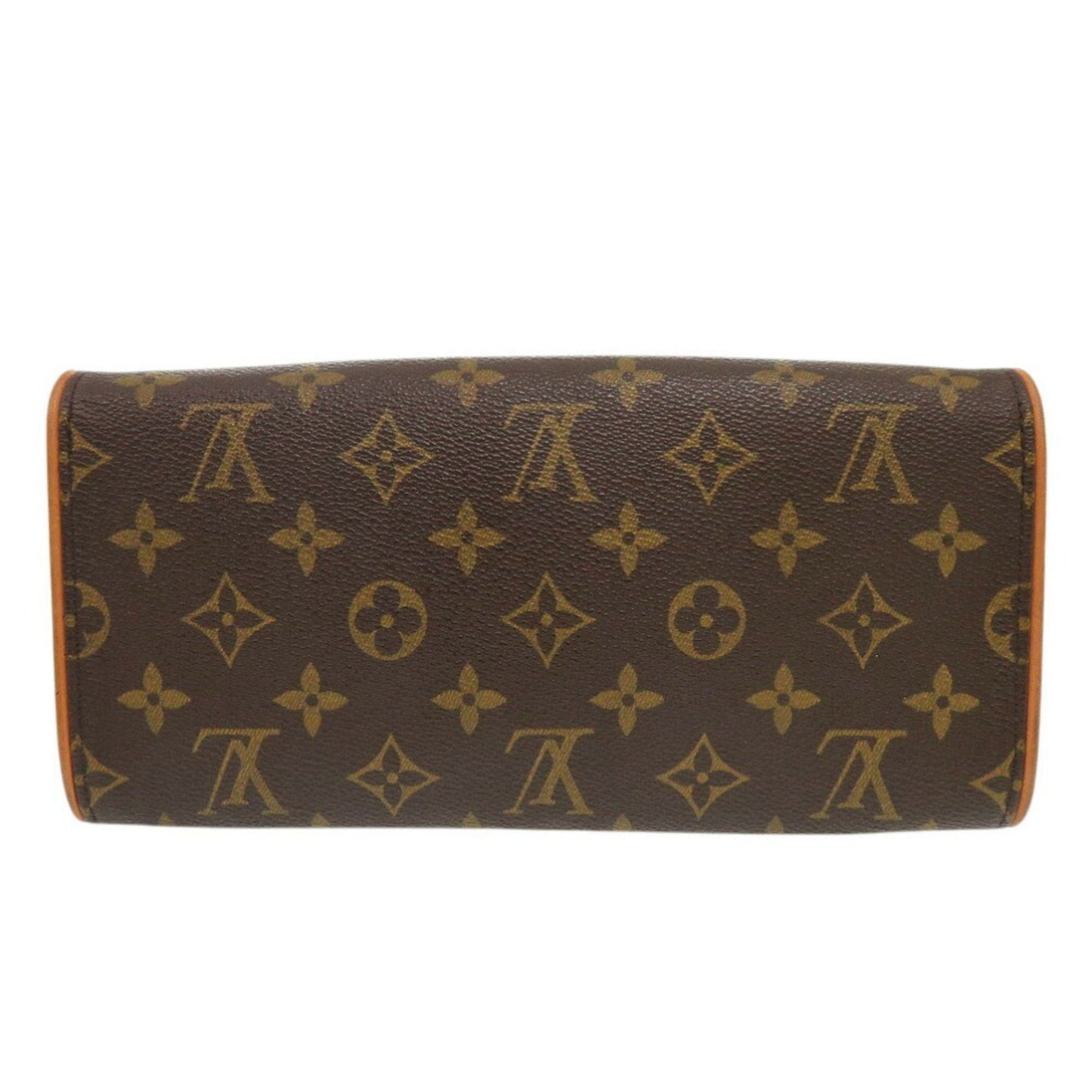 Elegant Canvas Shoulder Bag with Subtle Scratches