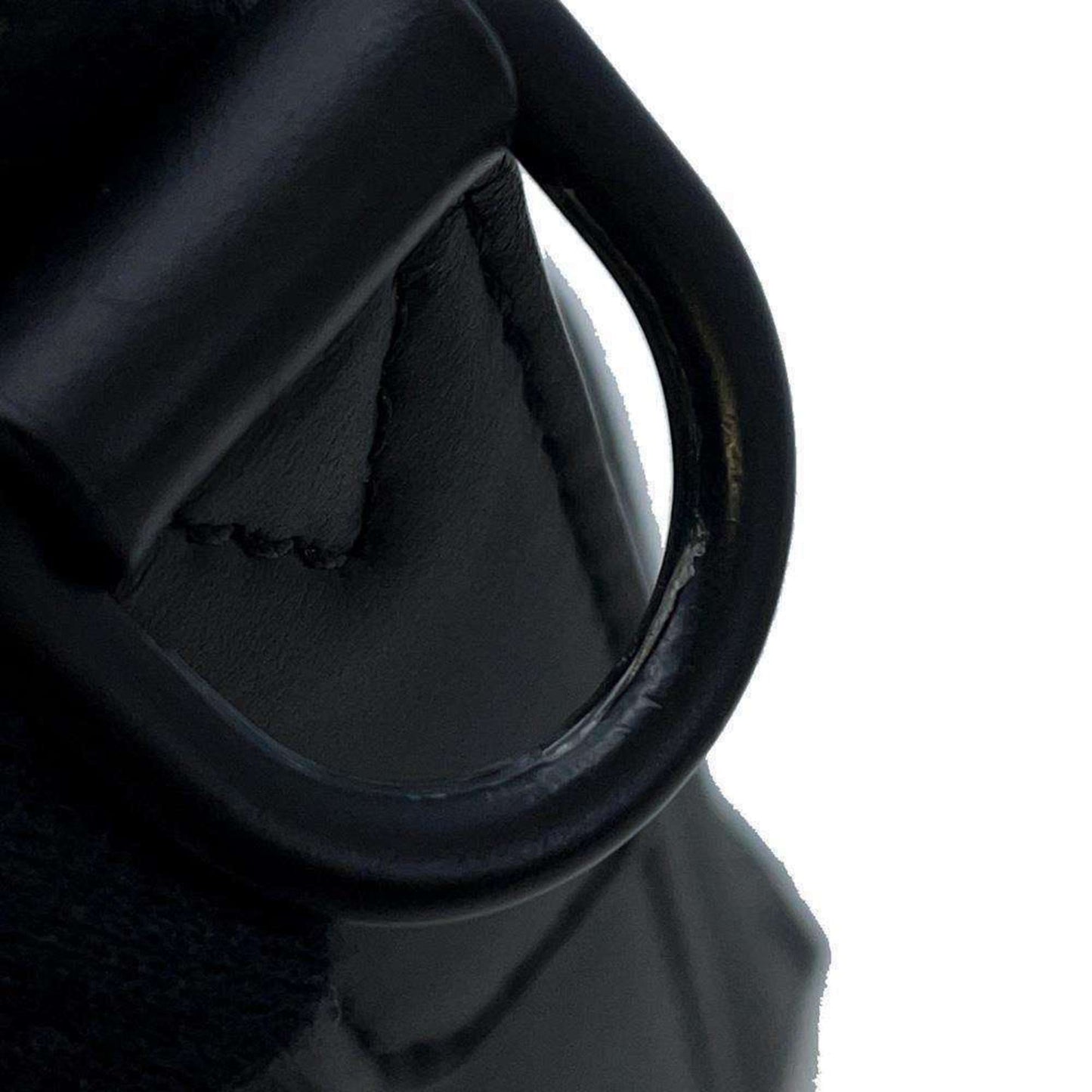 LV Trainer Black Leather Messenger Bag