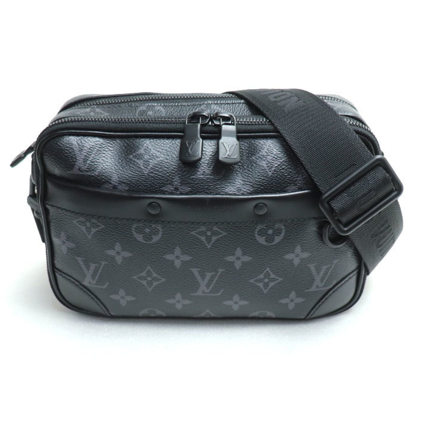 Sleek Canvas Messenger Bag with Shoulder Strap and Dust Bag