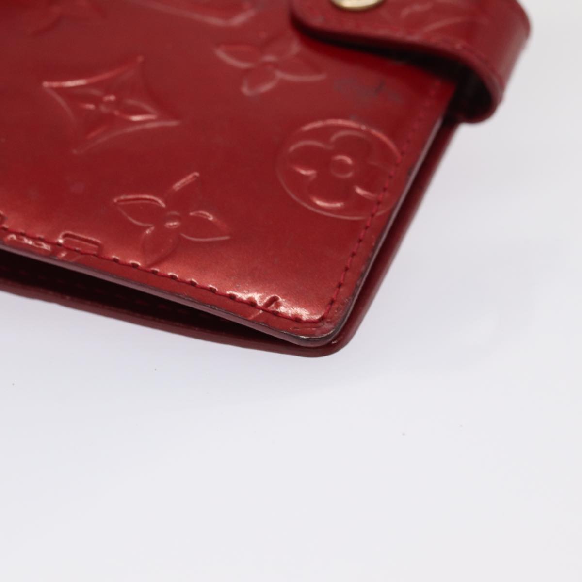 Monogram Vernis Wallet Red
