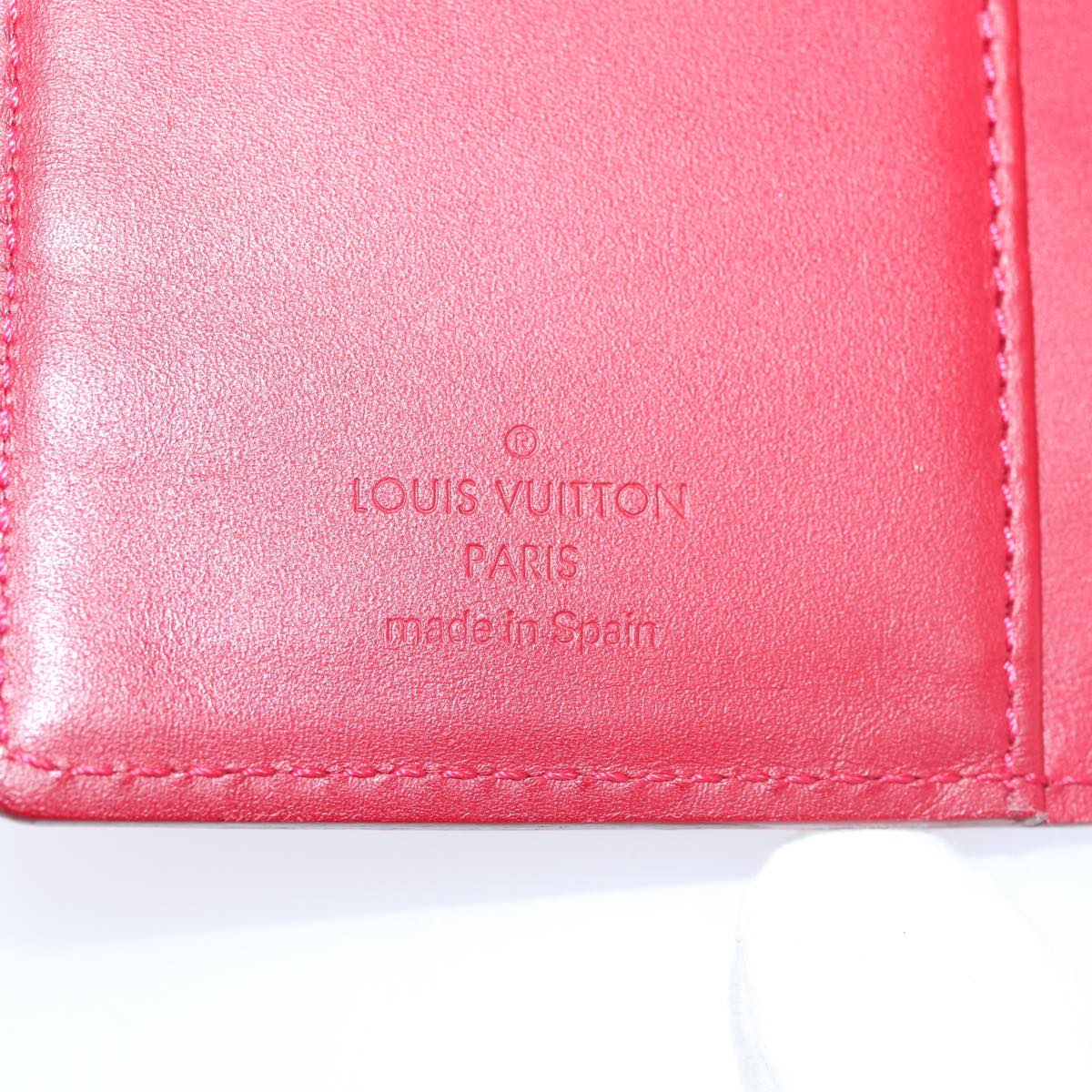 Monogram Vernis Wallet Red