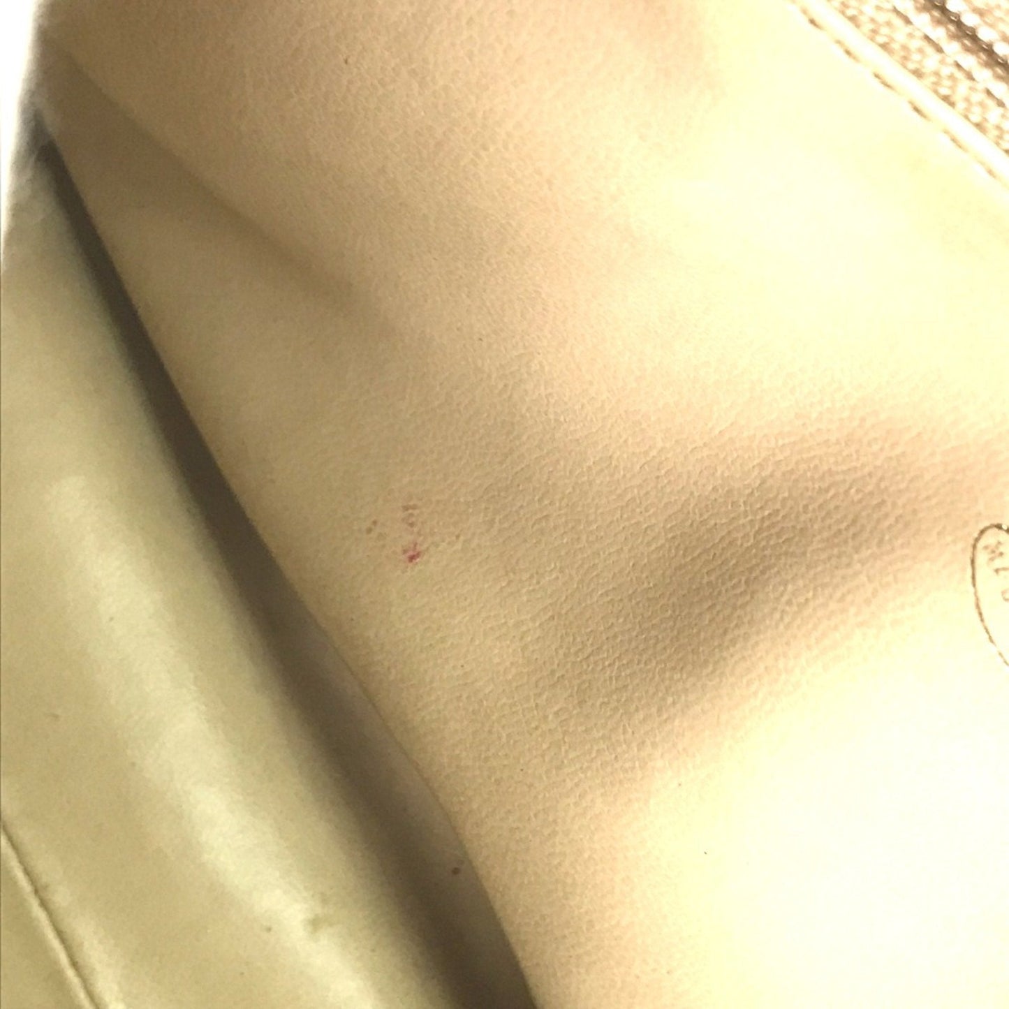 Chanel Chevron Beige Handbag