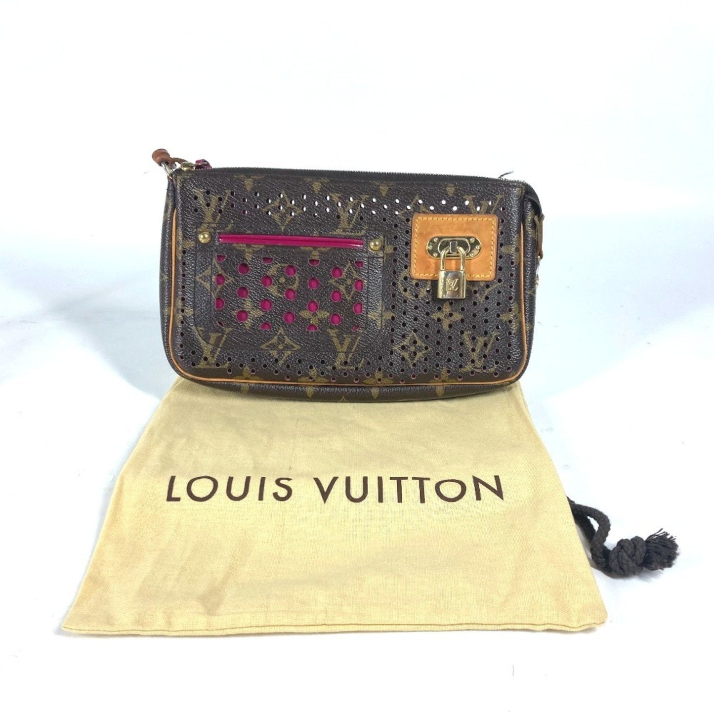 Canvas Pochette Accessoire with Dust Bag