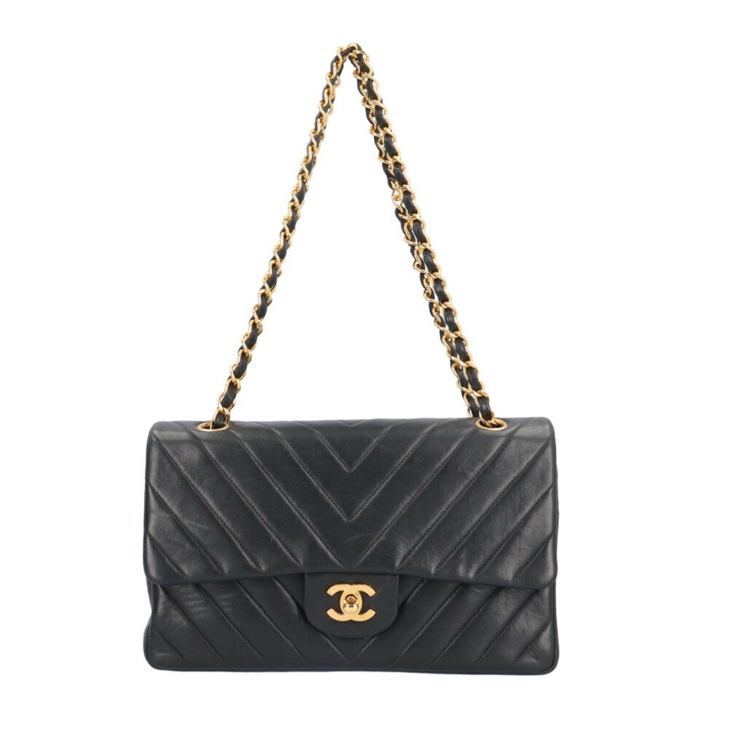 Chanel Classic Chevron Flap Bag Shoulder Bag