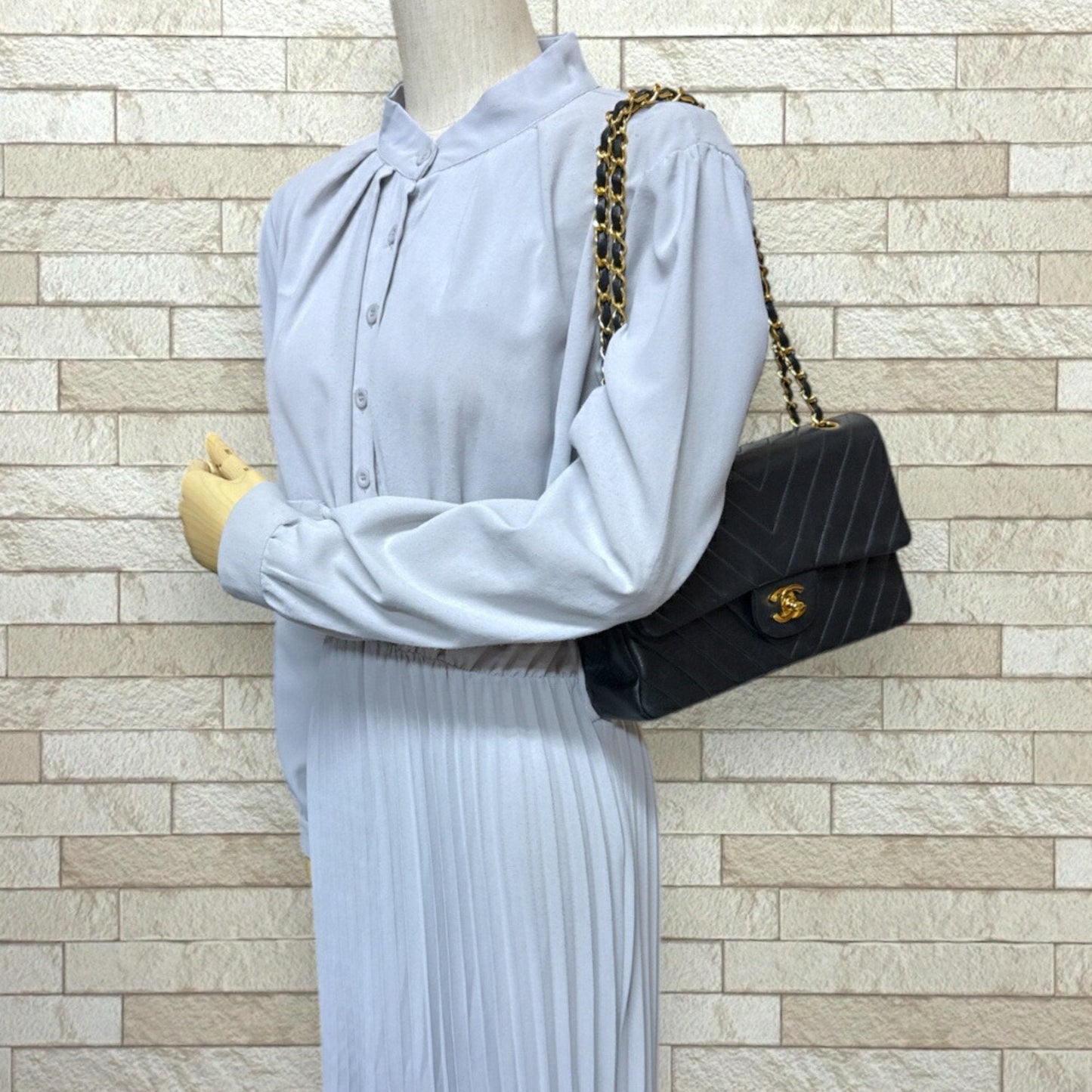 Chanel Classic Chevron Flap Bag Shoulder Bag